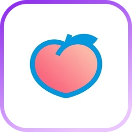 My peachy agency logo